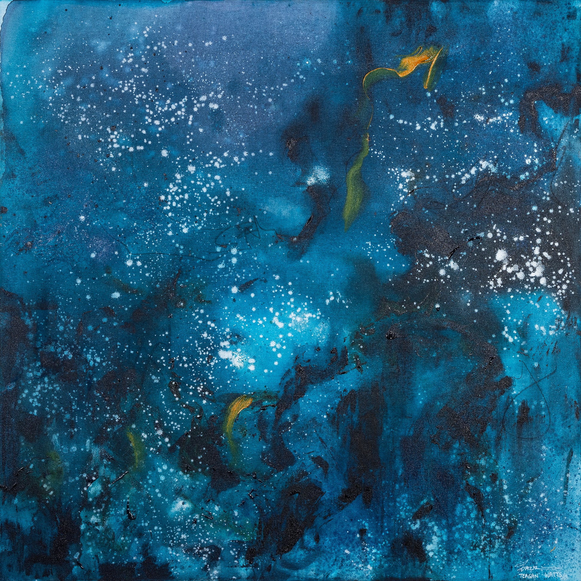 Whispers of the deep – original artwork - Teagan Watts