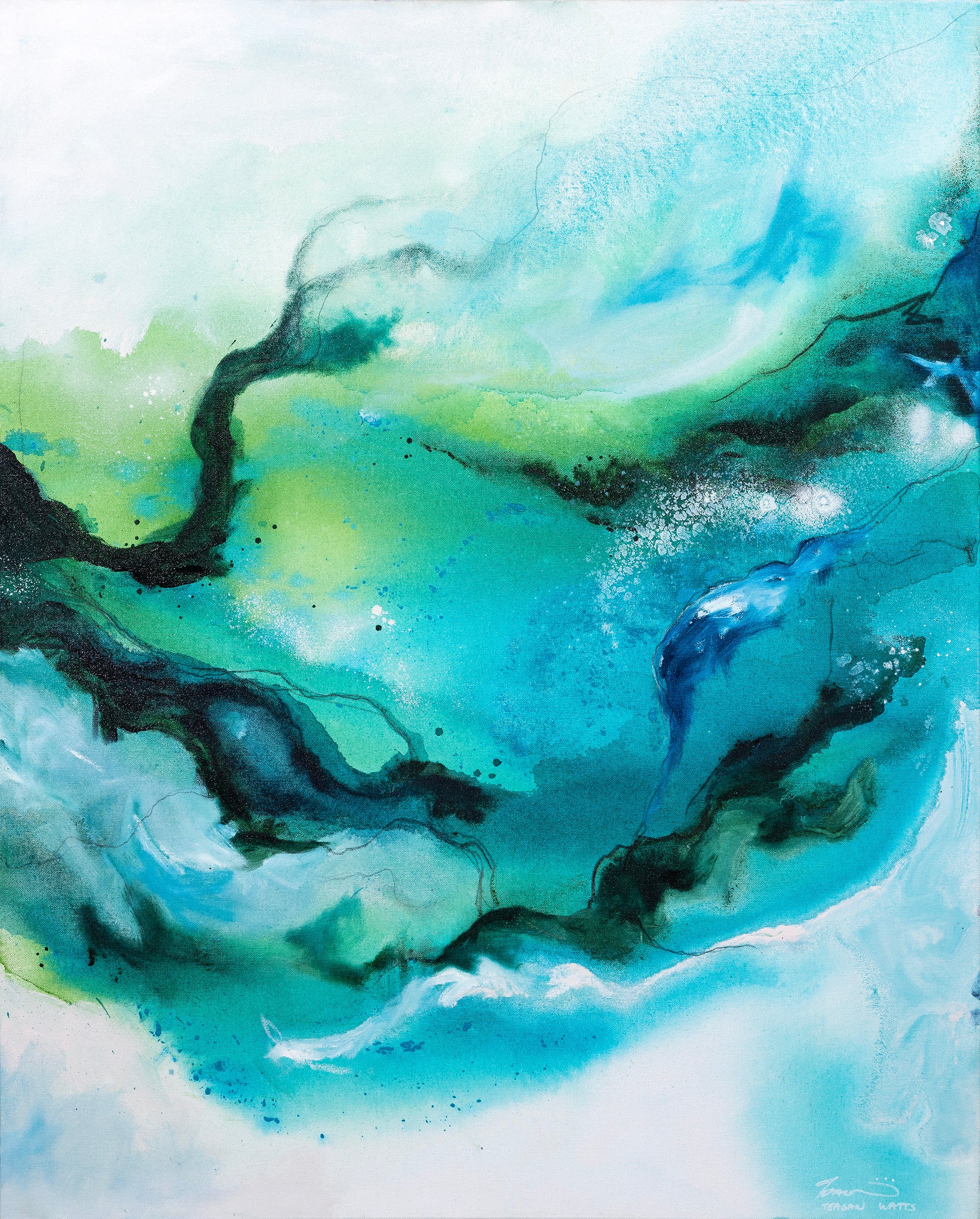 Beach House Musing 2 - Canvas prints - Teagan Watts