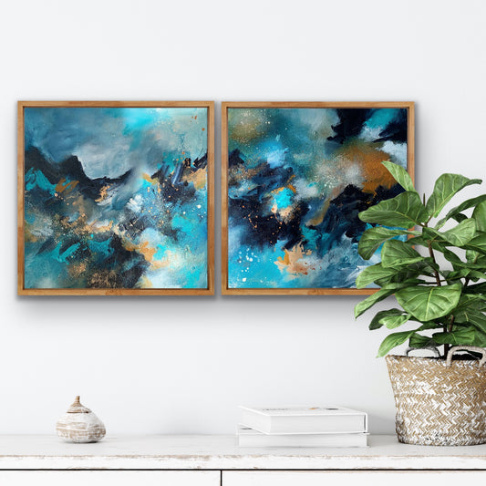 Storm Rider I & II – original artwork - Teagan Watts
