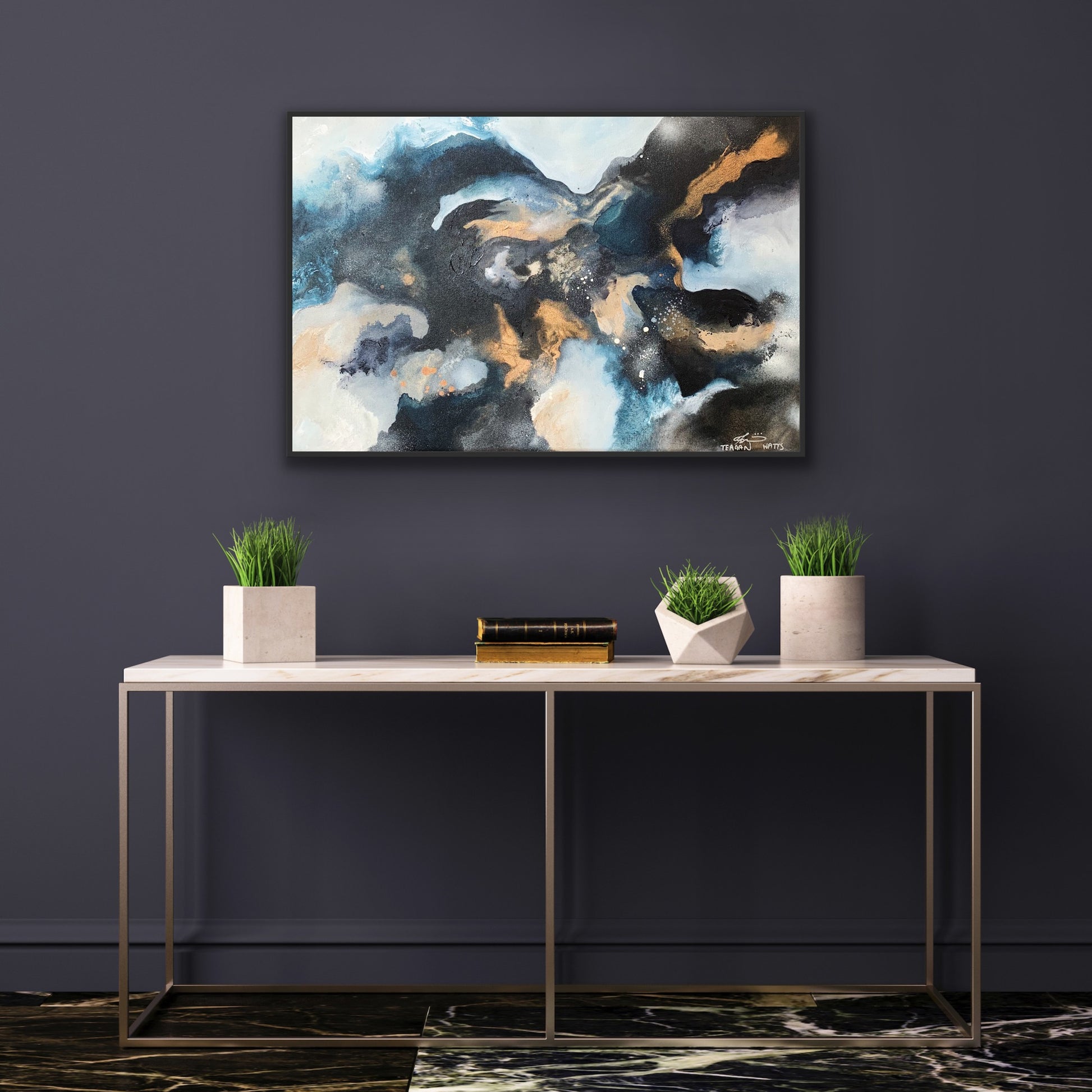 Sink or swim -original artwork - Teagan Watts