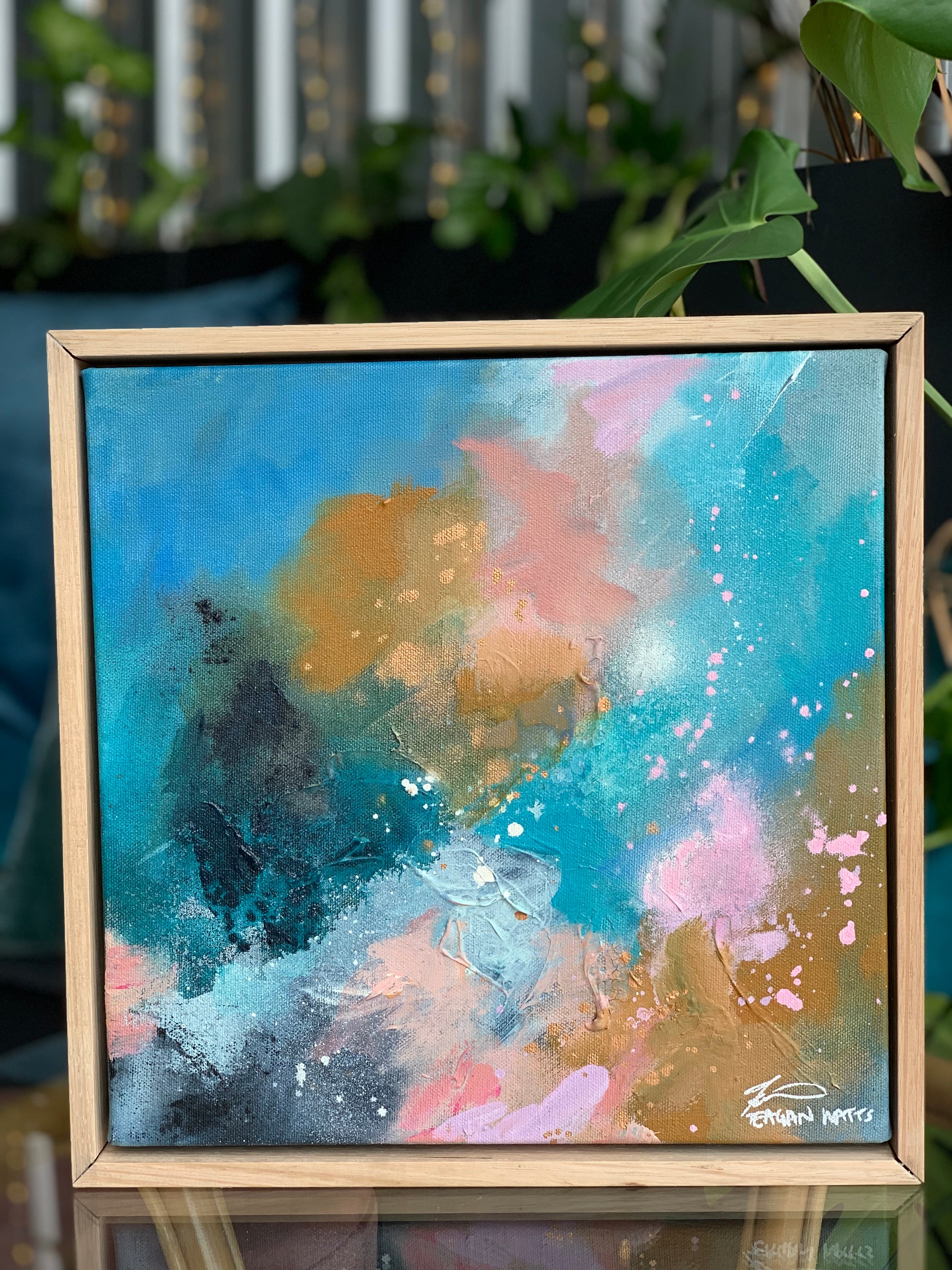 Fairy floss – original artwork - Teagan Watts