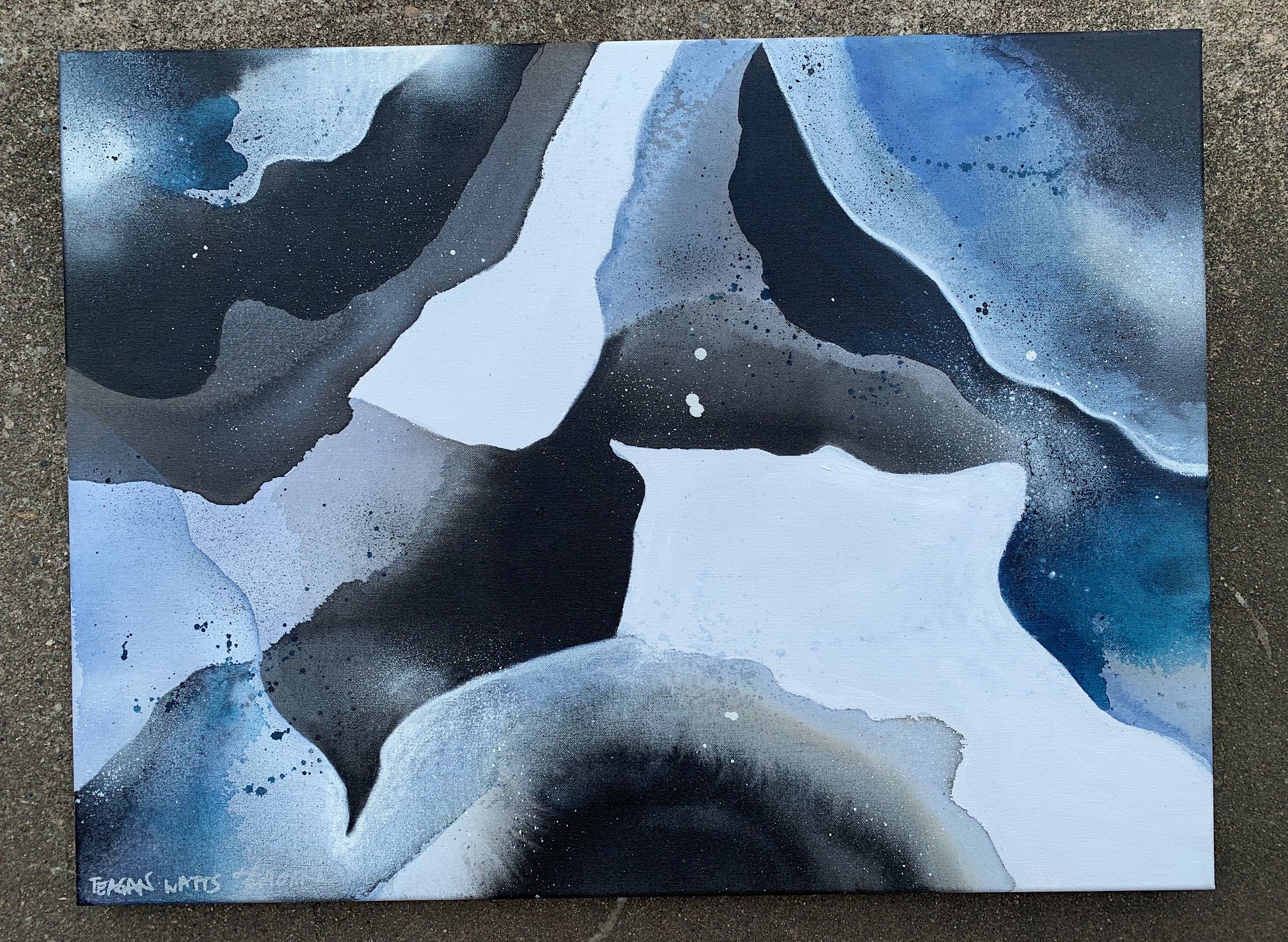 Two feet in – original artwork - Teagan Watts