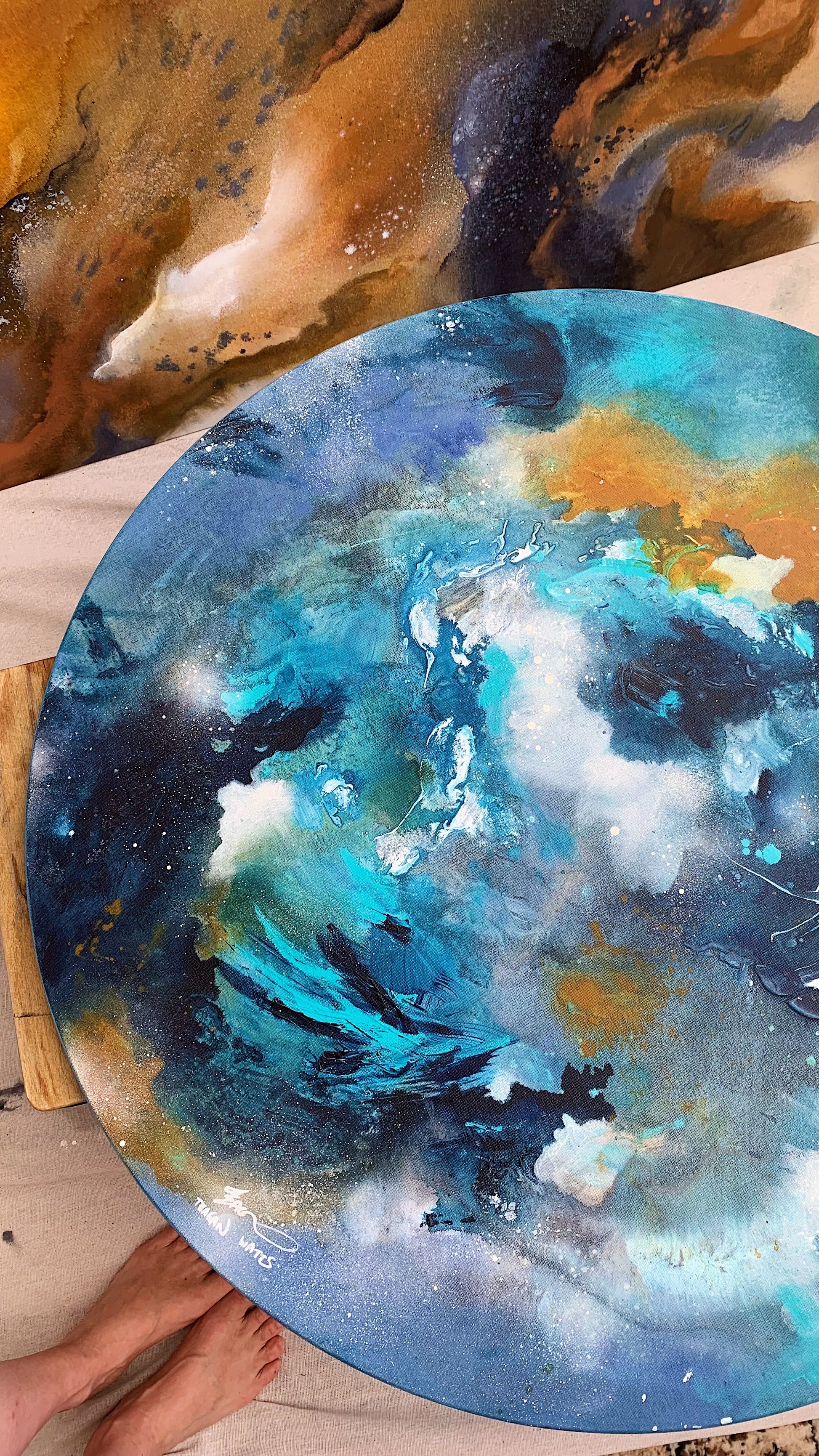 SOLD ’Who do you see?’ – original artwork - Teagan Watts