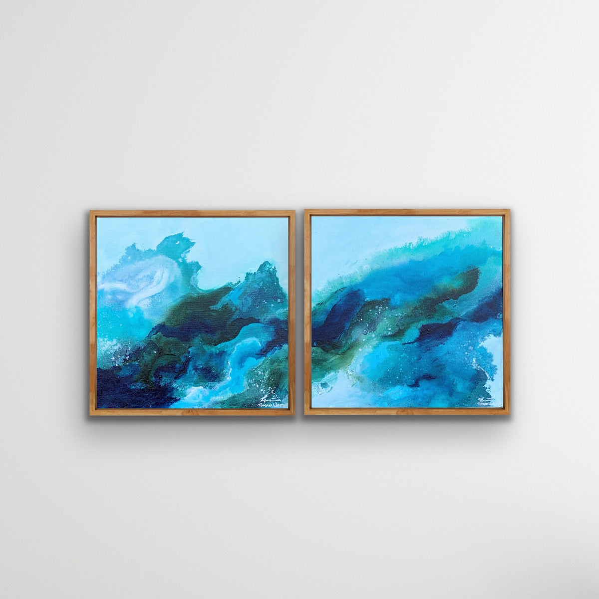 SOLD This is the way I & II – original artwork - Teagan Watts