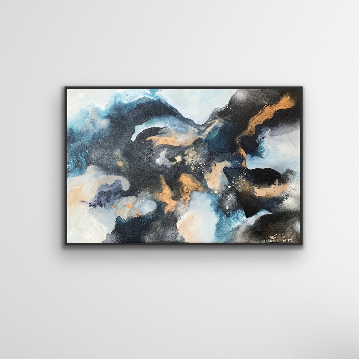 Sink or swim -original artwork - Teagan Watts