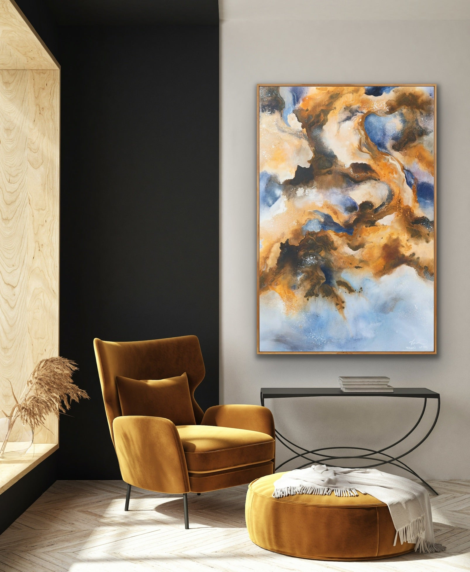 SOLD River run -original artwork - Teagan Watts