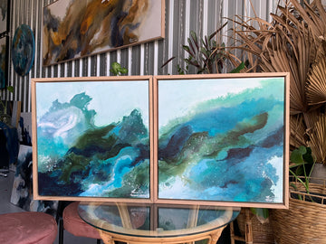 SOLD This is the way I & II – original artwork - Teagan Watts