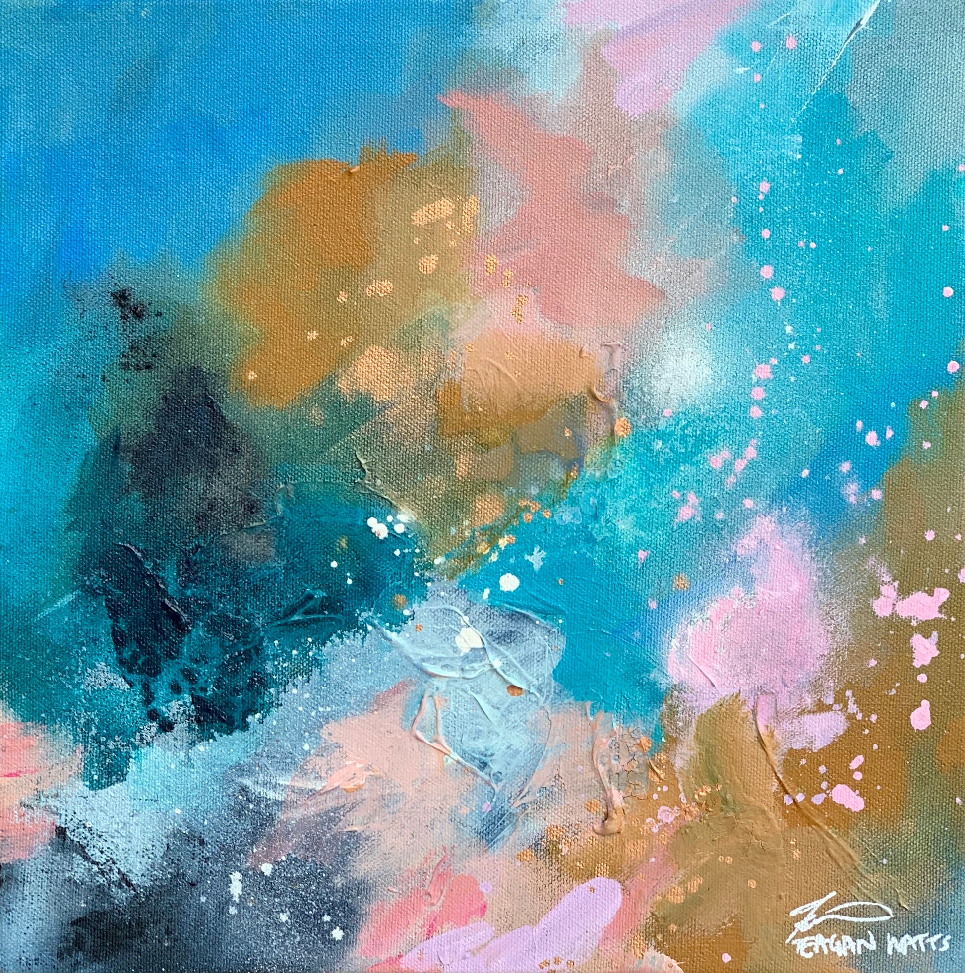 Fairy floss – original artwork - Teagan Watts