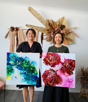 FRI 22 MAR, 6-9PM -Abstract Art workshop (Alcohol Inks + mixed media) - Teagan Watts