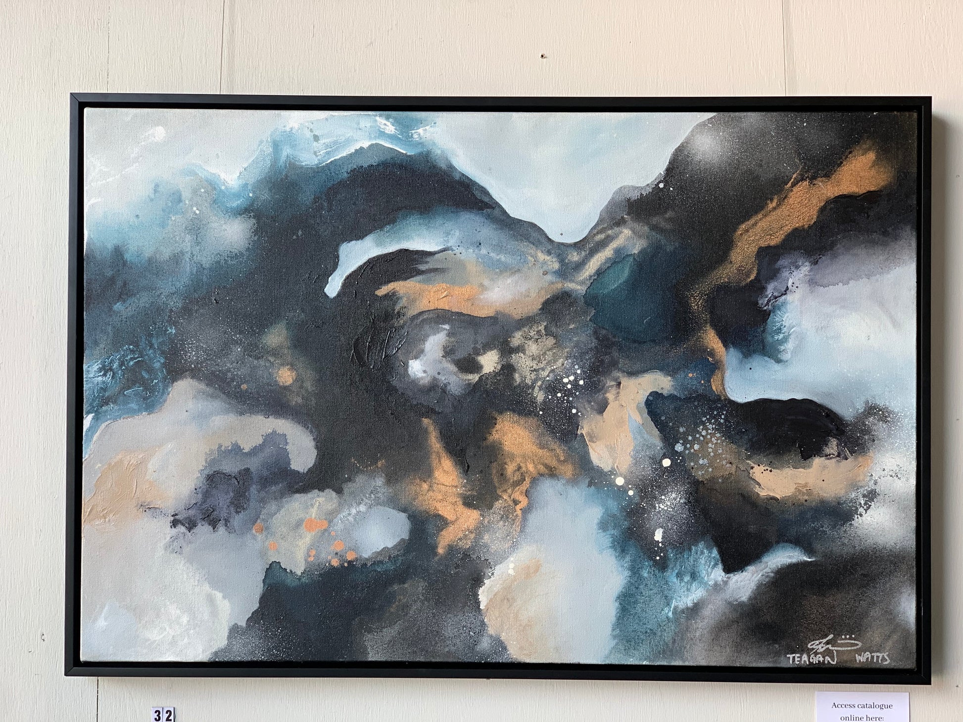 Sink or swim -original artwork - Teagan Watts