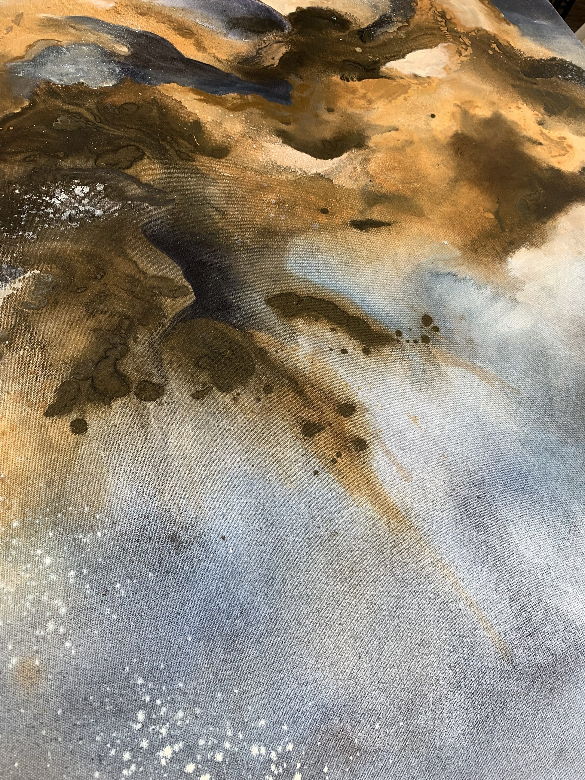 SOLD River run -original artwork - Teagan Watts