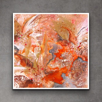 Untamed - Art print - square format - Teagan Watts