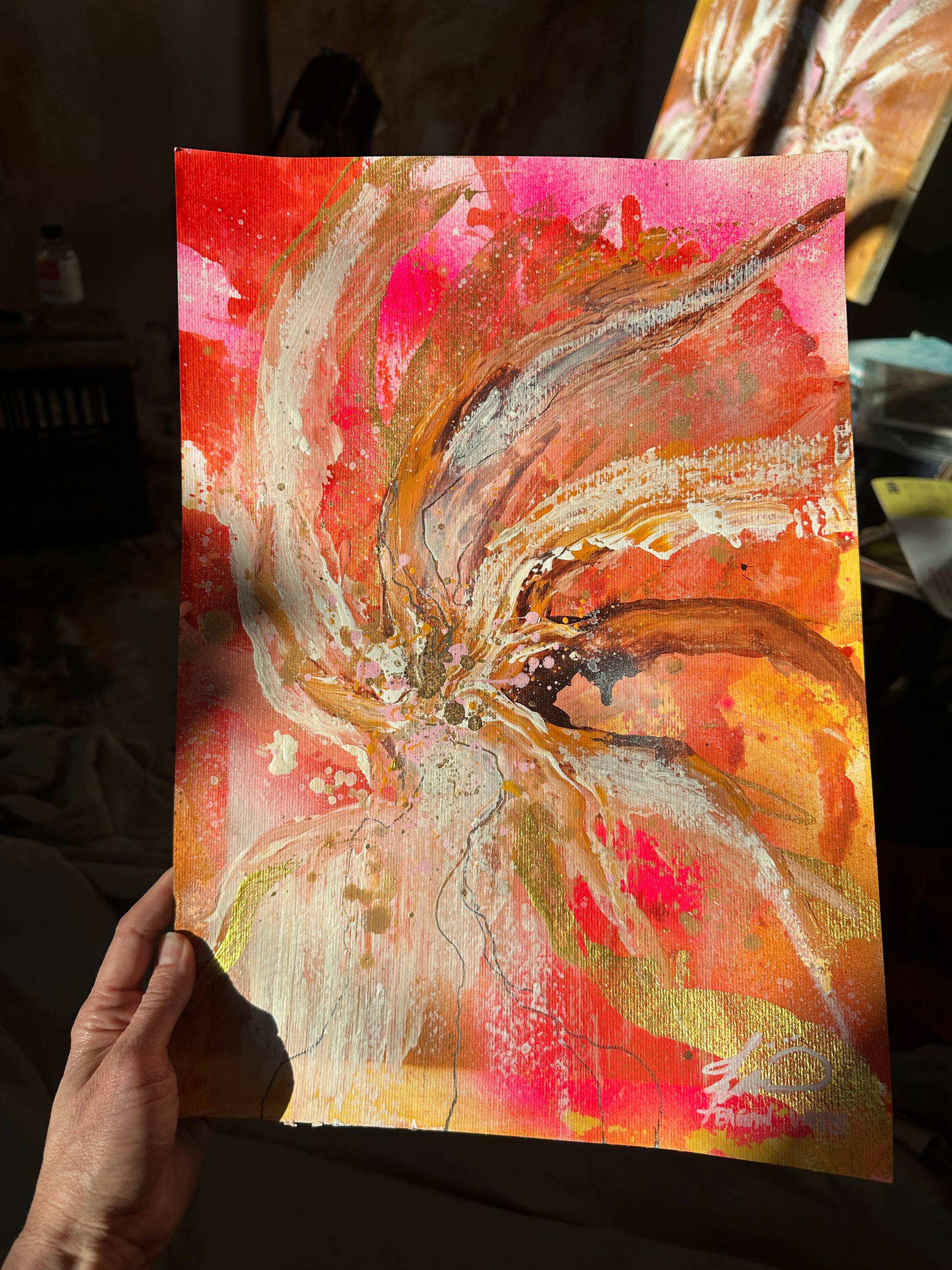 She's so fine  – Original A3 artwork - Teagan Watts