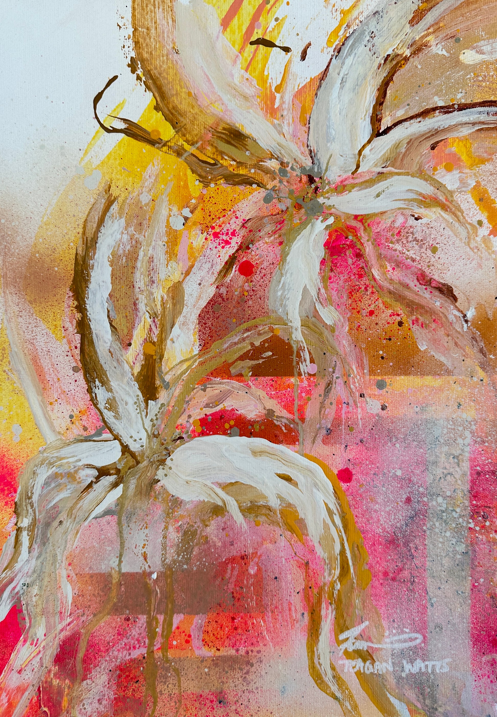 Uplifted – Original A3 artwork - Teagan Watts