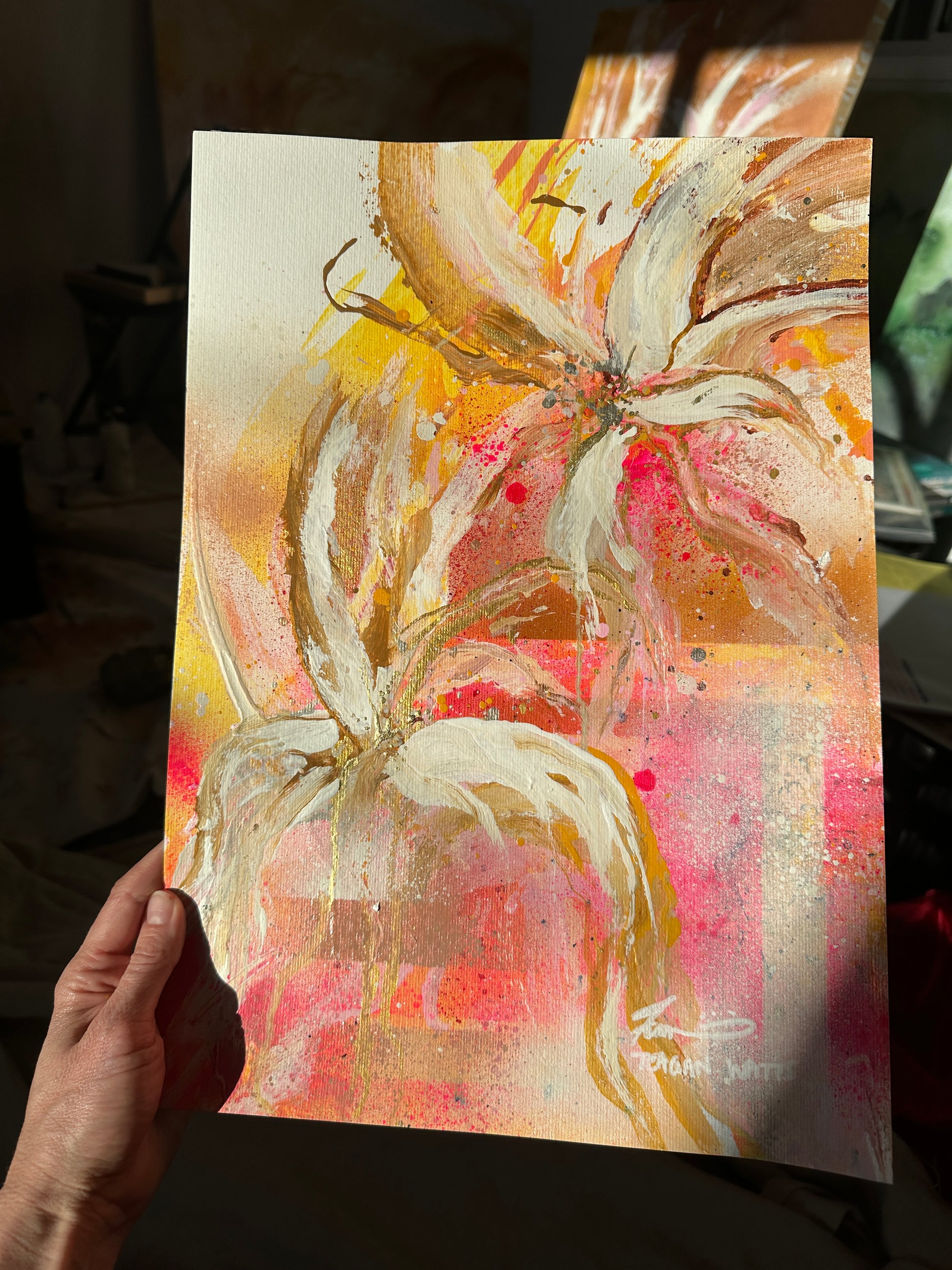 Uplifted – Original A3 artwork - Teagan Watts