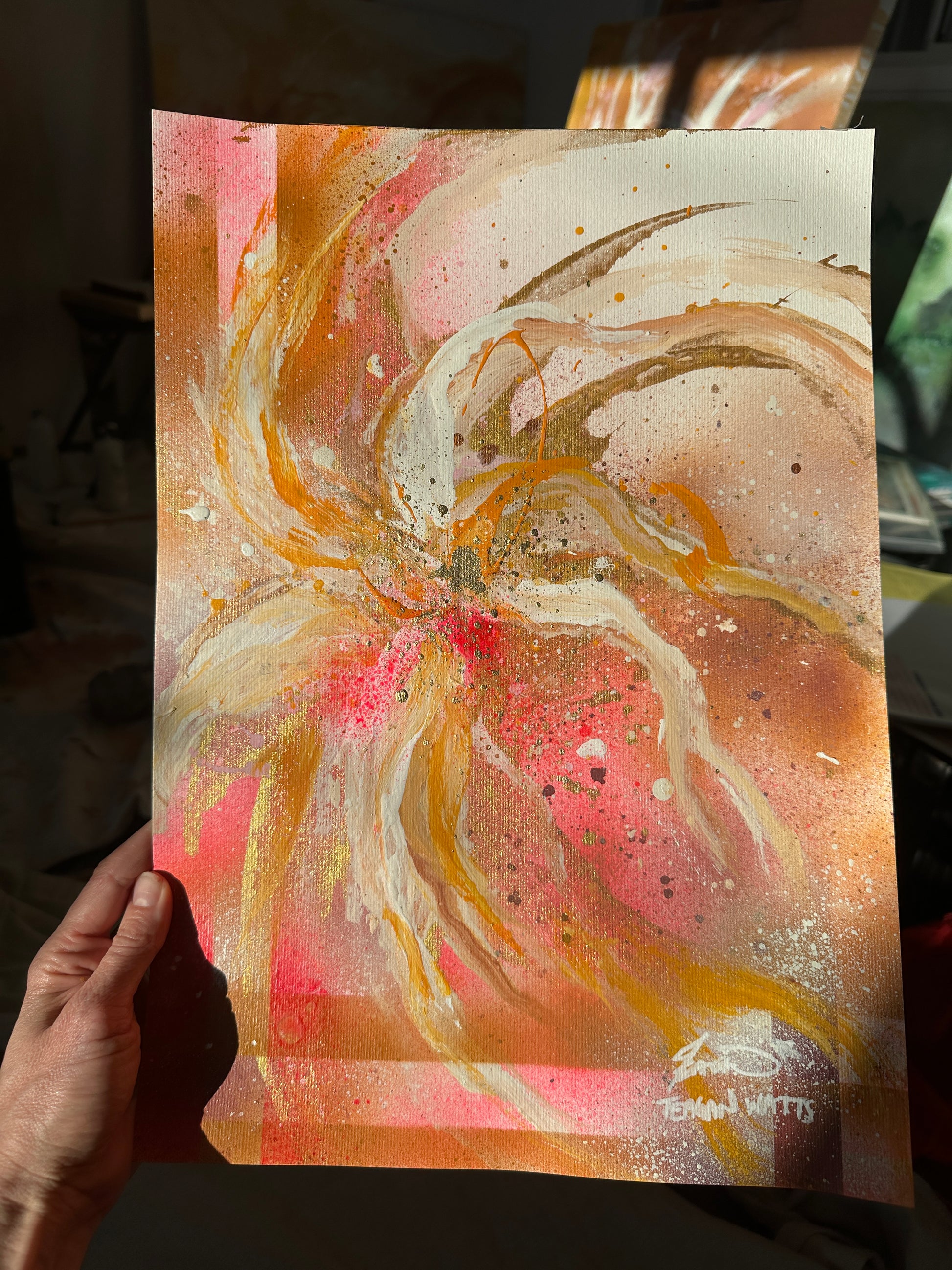 Glorious – Original A3 artwork - Teagan Watts