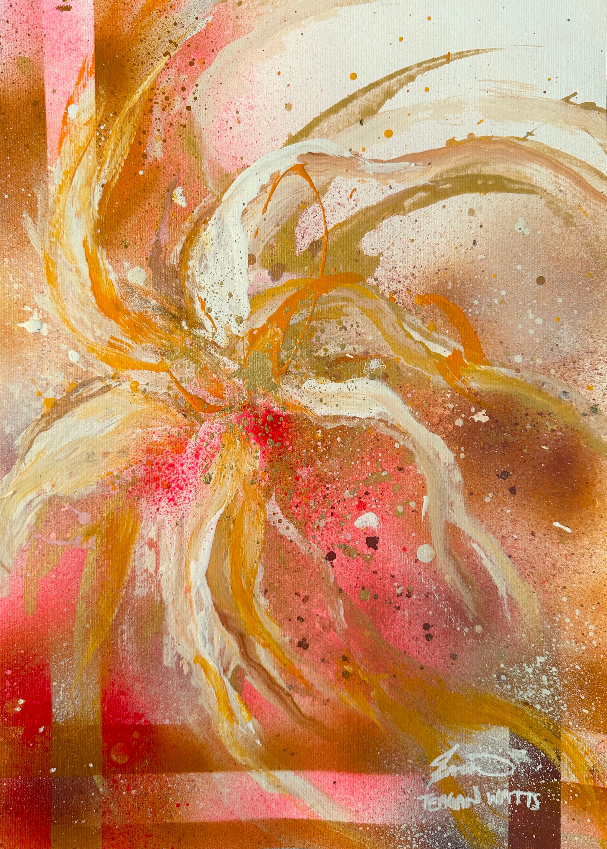 Glorious – Original A3 artwork - Teagan Watts