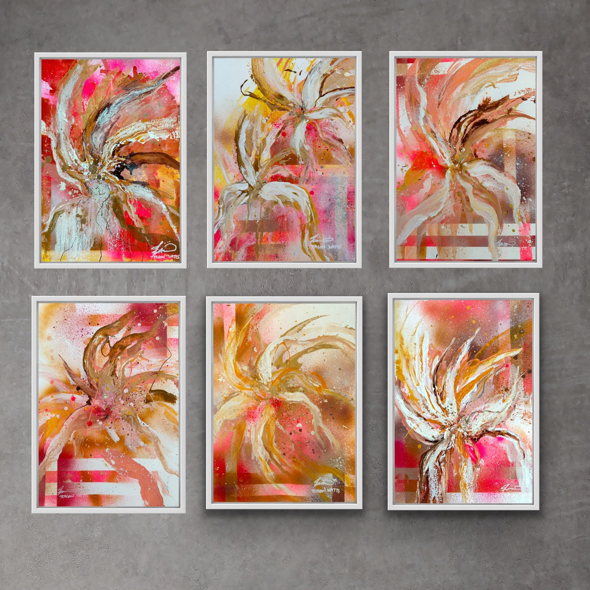 Shine on  – Original A3 artwork - Teagan Watts