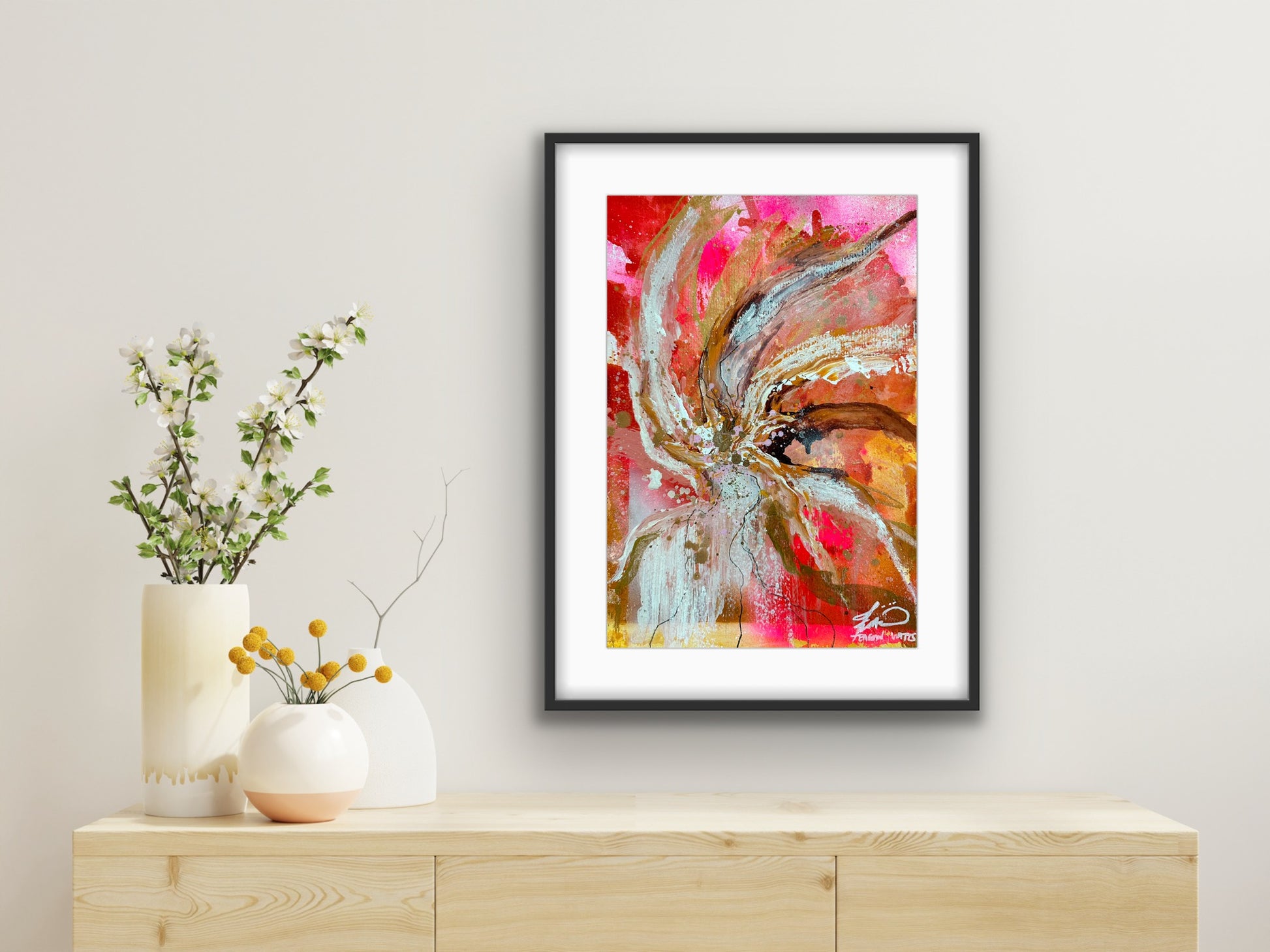 She's so fine  – Original A3 artwork - Teagan Watts