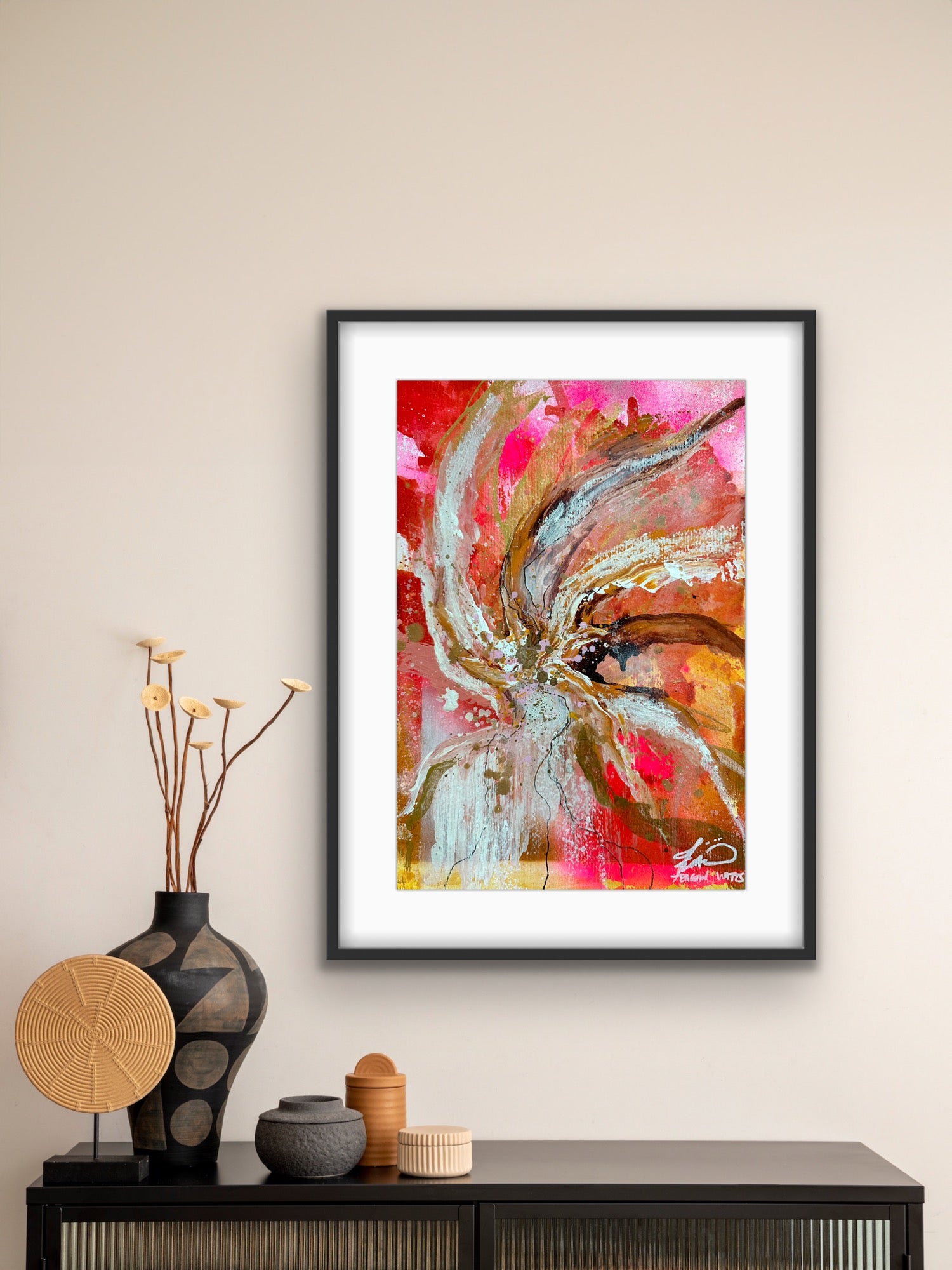 She's so fine  – Original A3 artwork - Teagan Watts