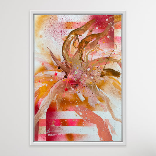 Unveil – Original A3 artwork - Teagan Watts