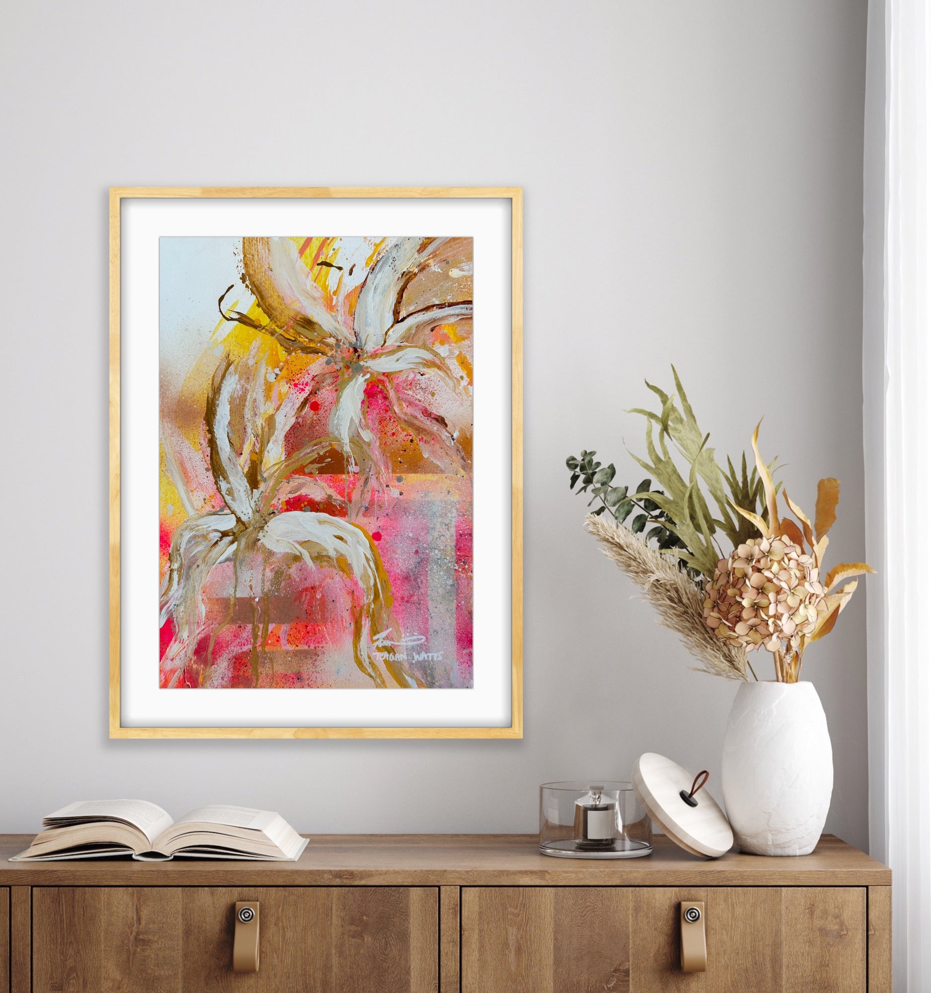 Uplifted – Original A3 artwork - Teagan Watts