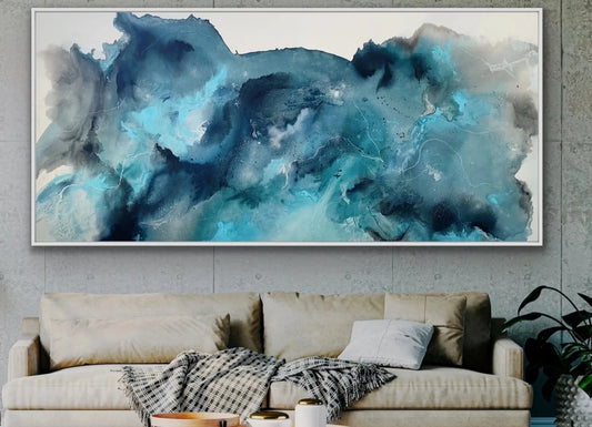 SOLD – Dive Right In – original artwork - Teagan Watts