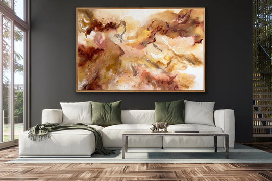 SOLD - Golden Hour – original artwork - Teagan Watts