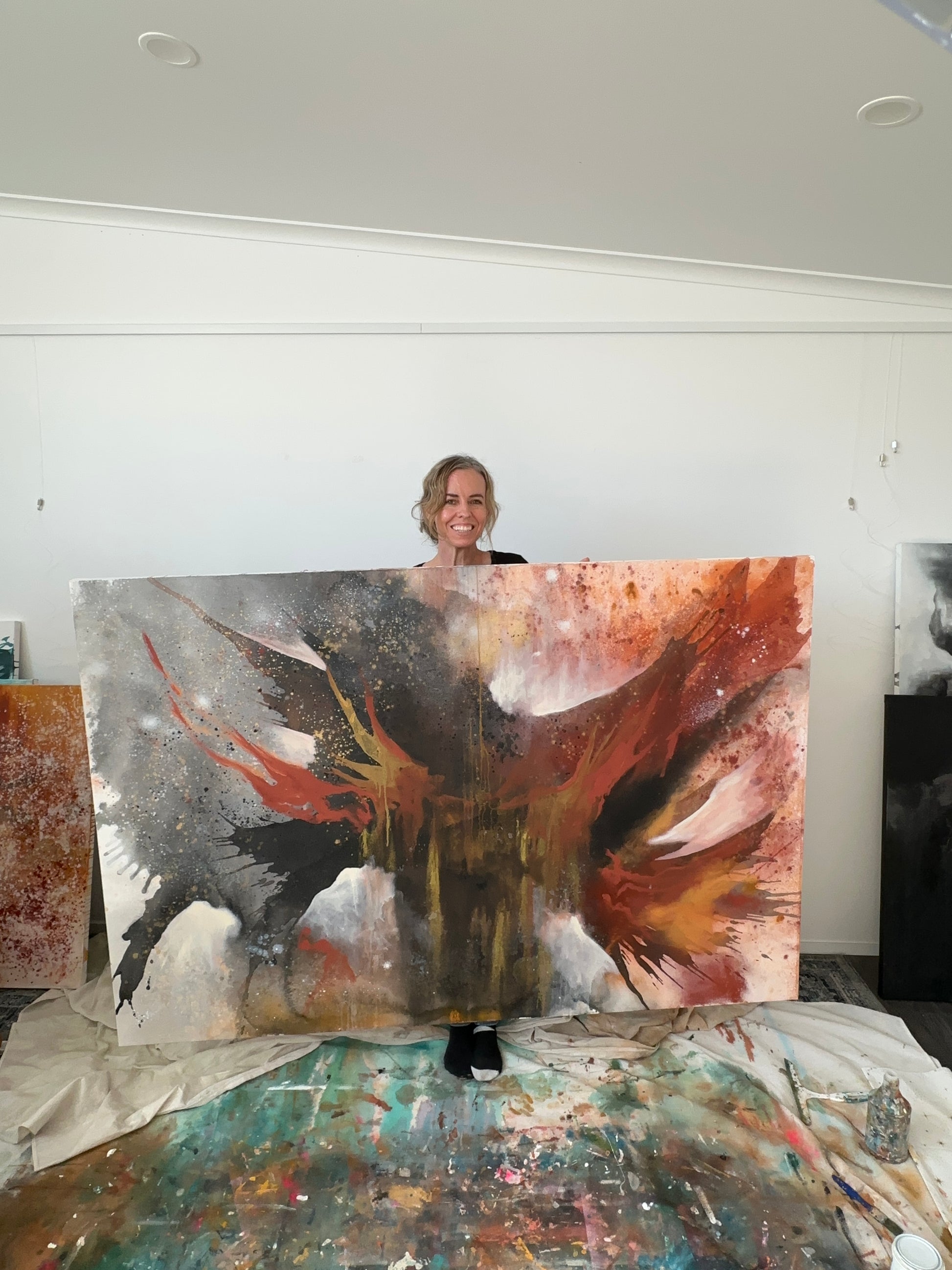 Ascend  – original artwork - Teagan Watts