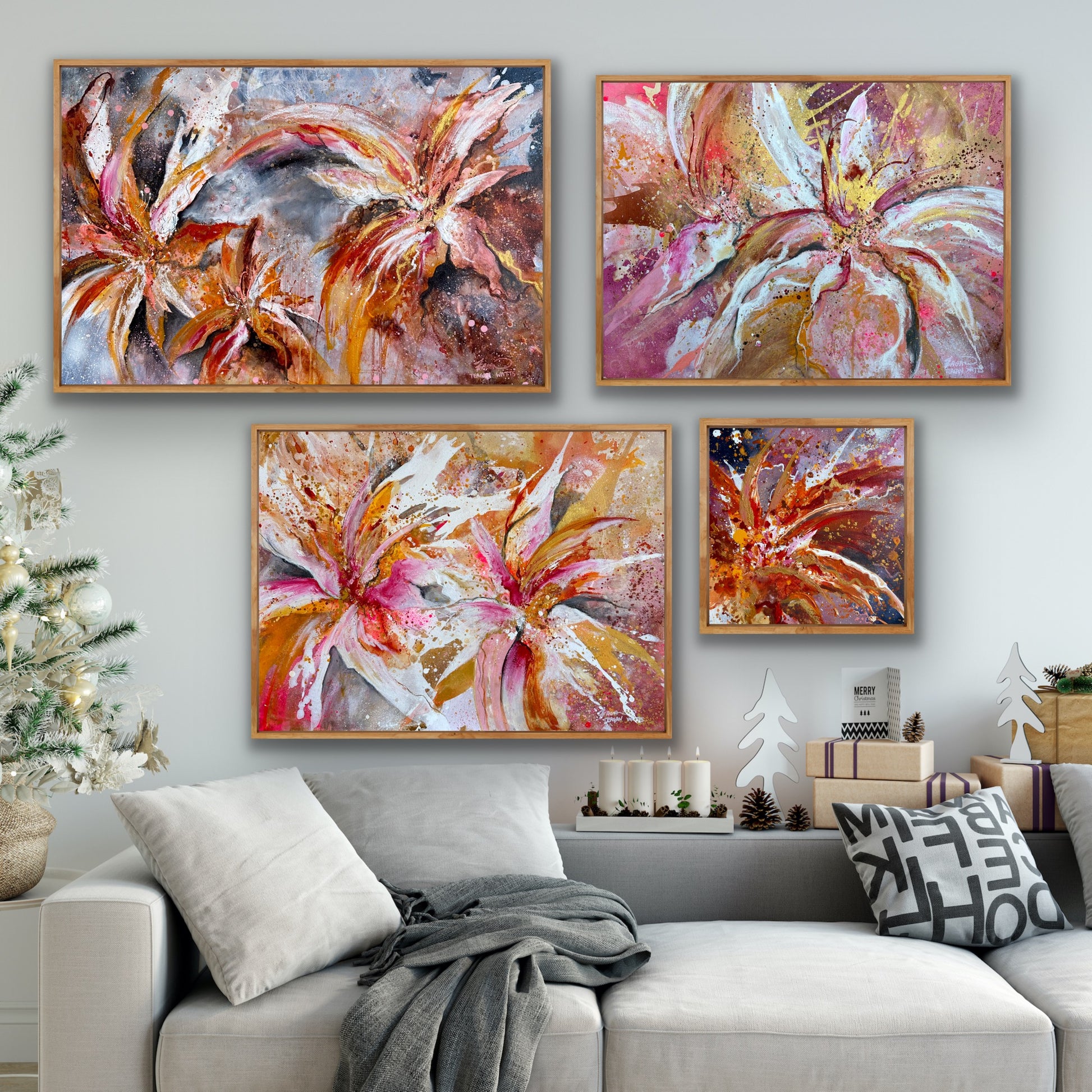 Roseate - Canvas prints - Teagan Watts