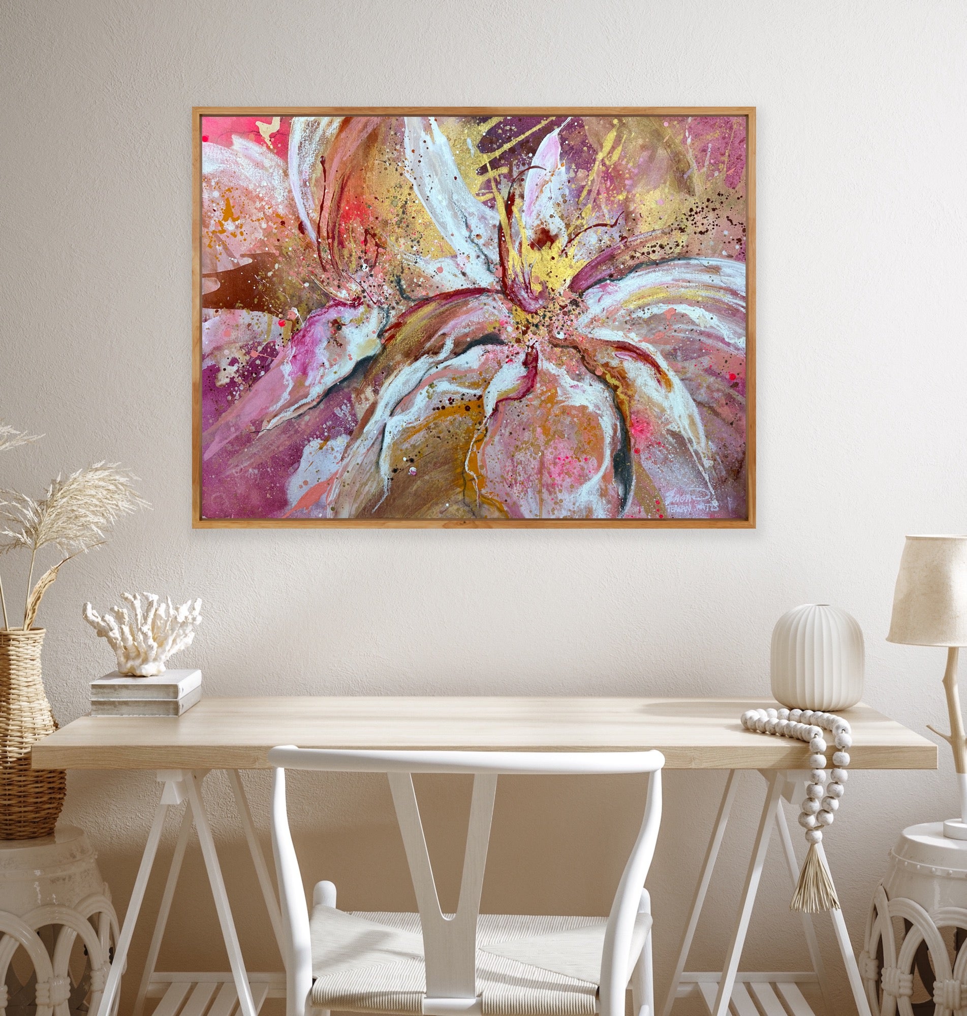 Roseate - Canvas prints - Teagan Watts