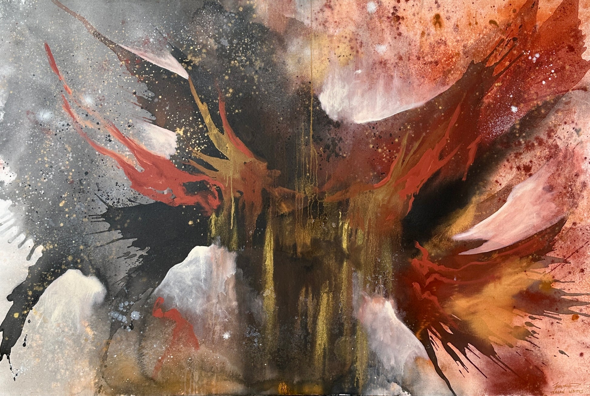 Ascend  – original artwork - Teagan Watts