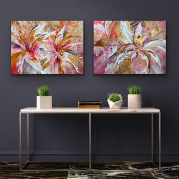 Roseate - Canvas prints - Teagan Watts