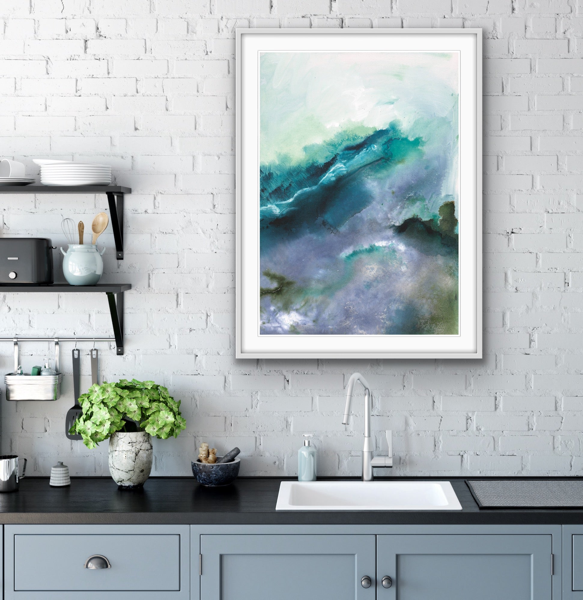 Consumed II- Paper Prints - Teagan Watts