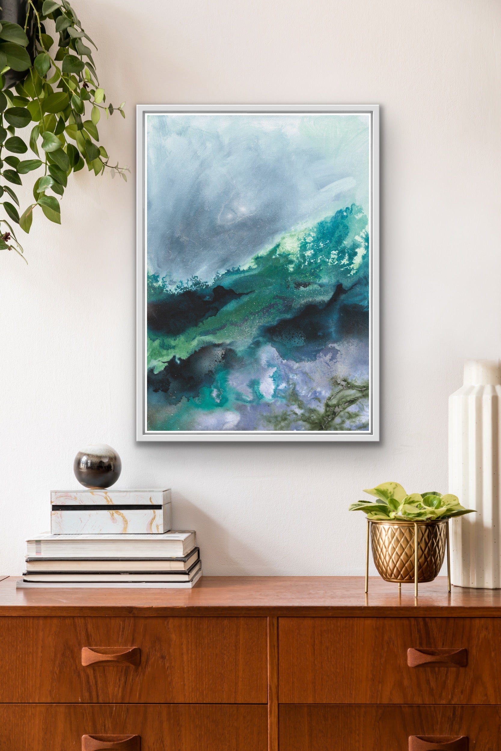 Consumed I - Paper Prints - Teagan Watts