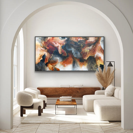 SOLD Inferno – Original artwork - Teagan Watts