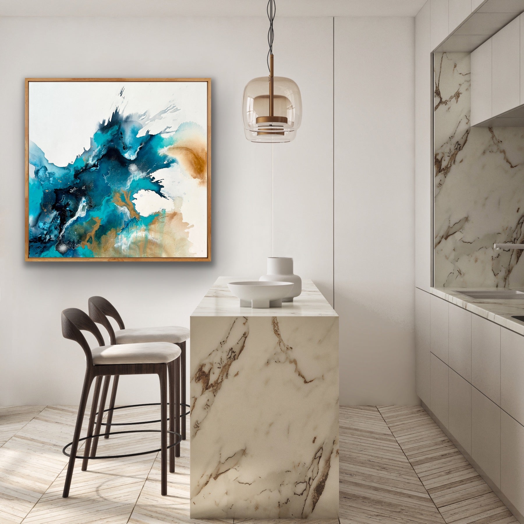 Crest – original artwork - Teagan Watts