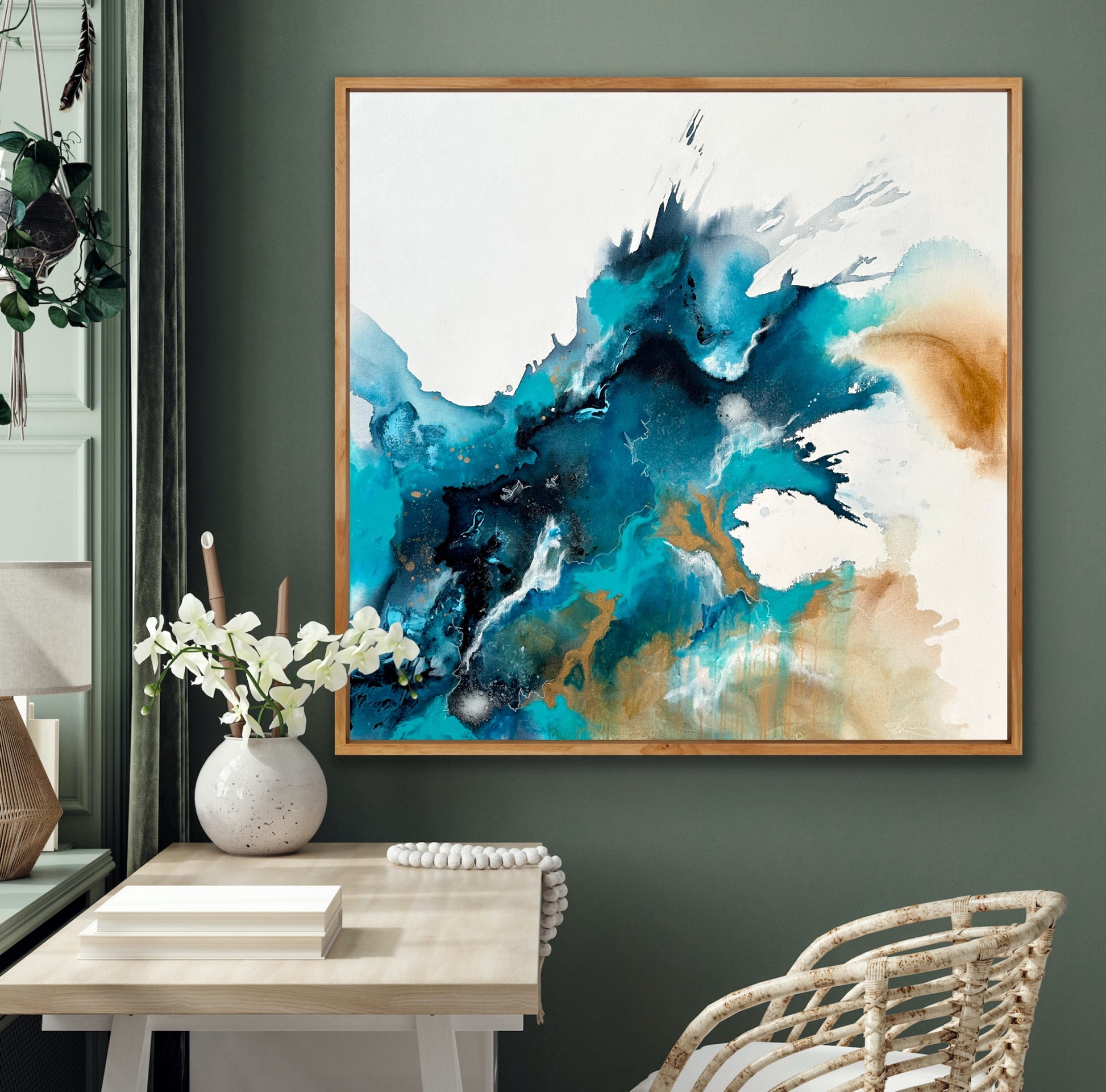 Crest – original artwork - Teagan Watts