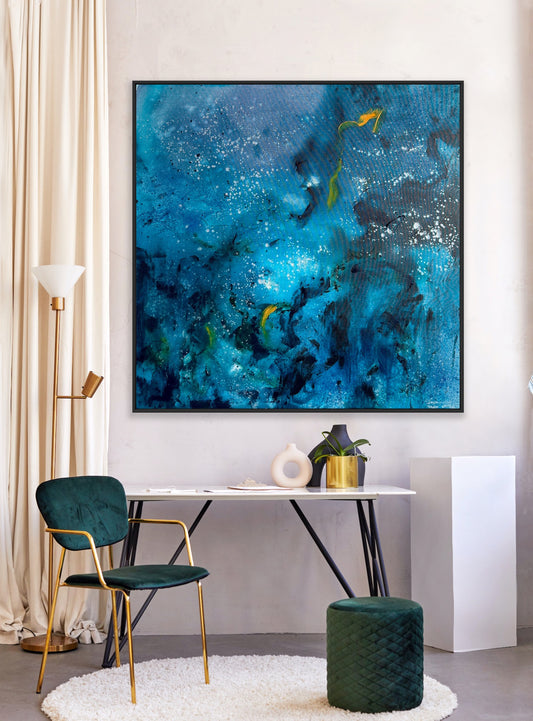 Whispers of the deep – original artwork - Teagan Watts