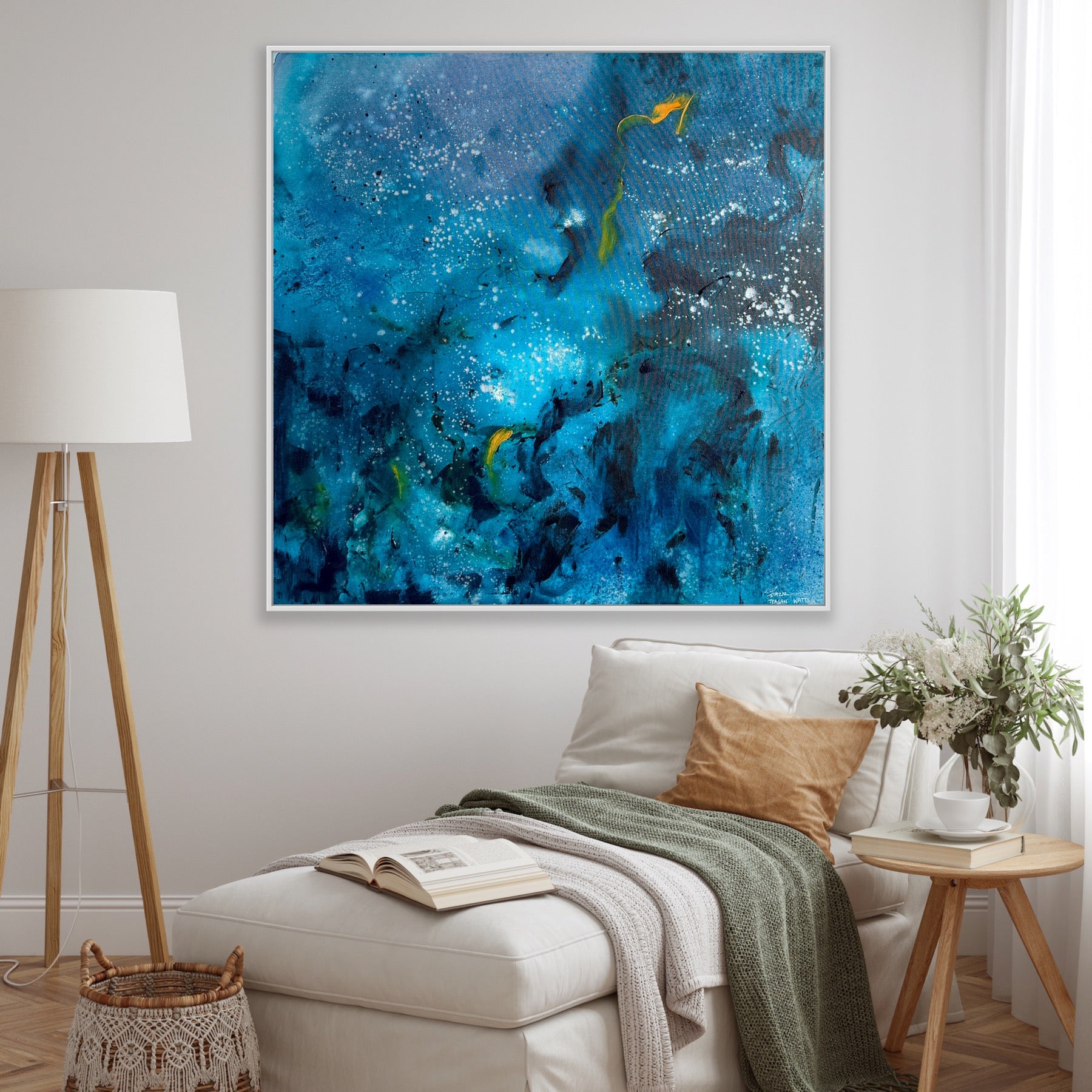 Whispers of the deep – original artwork - Teagan Watts