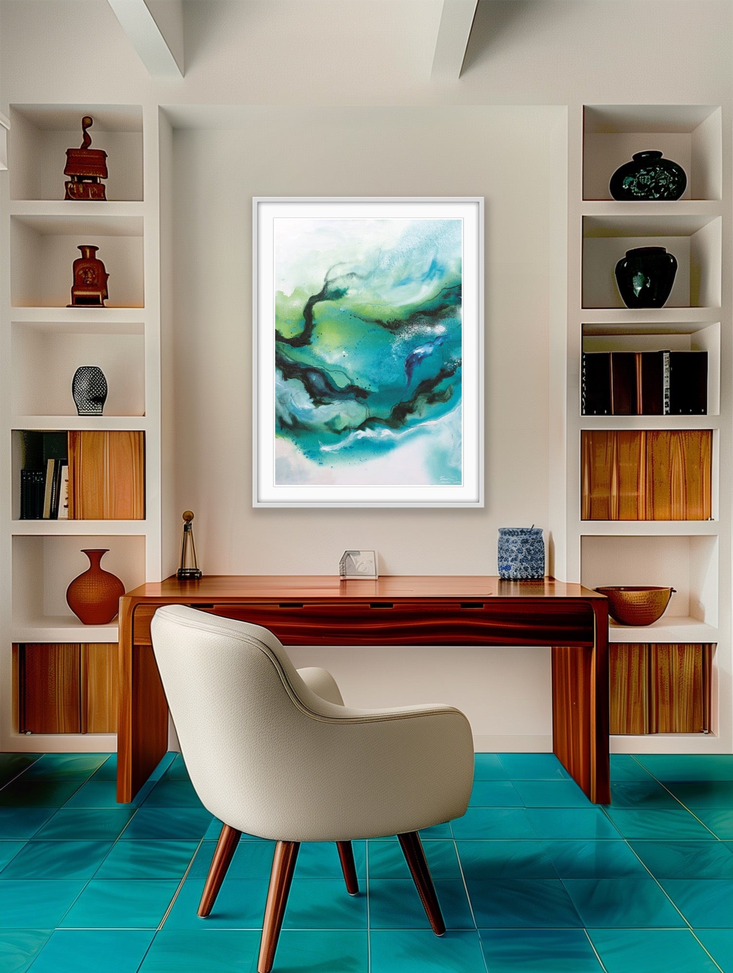 Beach House Musing II Paper Prints - Teagan Watts