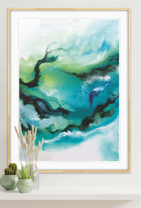 Beach House Musing II Paper Prints - Teagan Watts