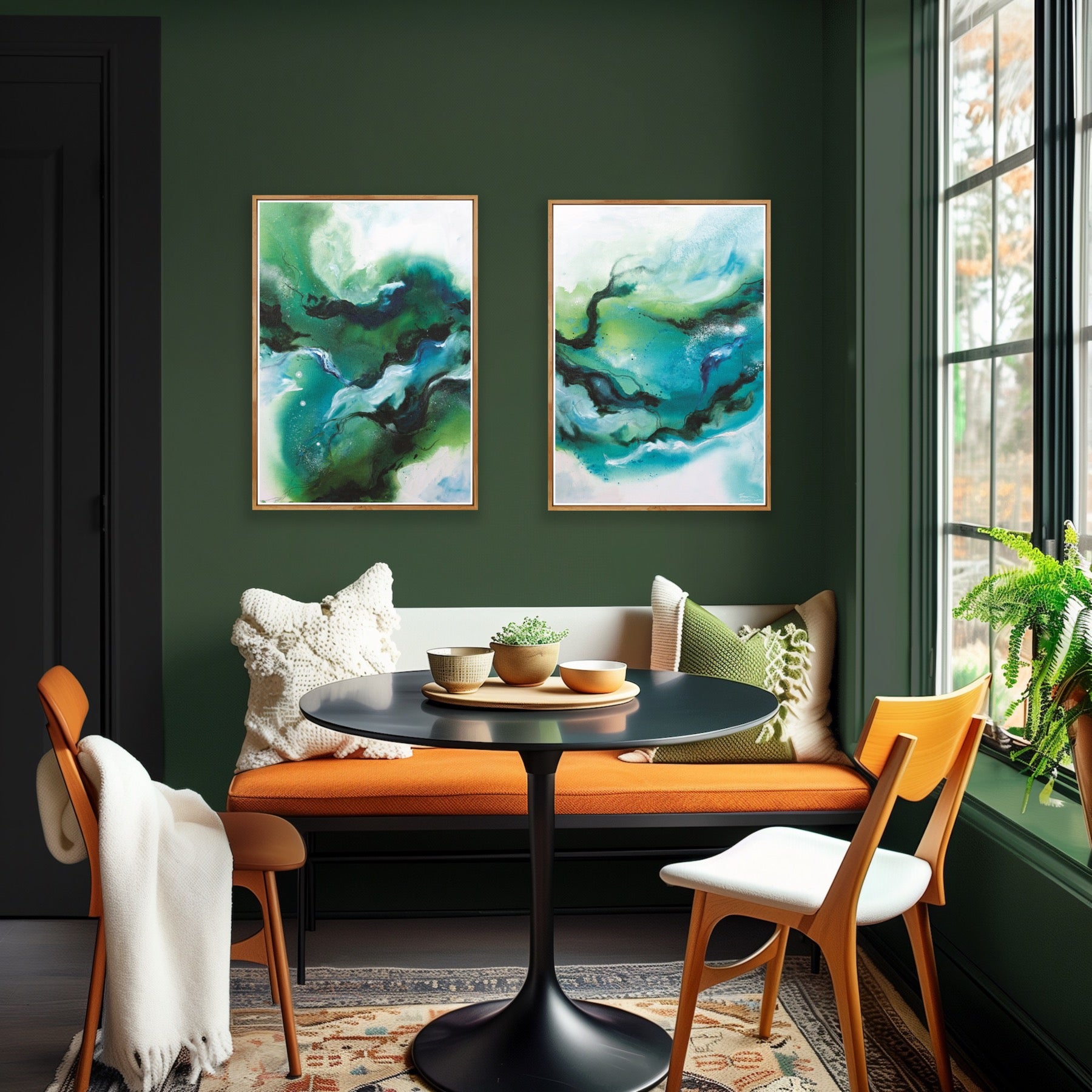 Beach House Musing I & II Pair - Paper Prints - Teagan Watts