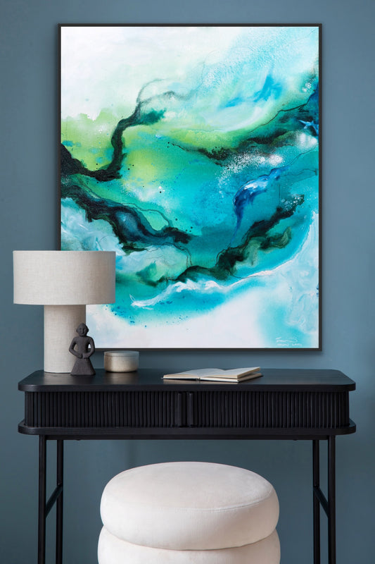 Beach House Musing 2 - Canvas prints - Teagan Watts