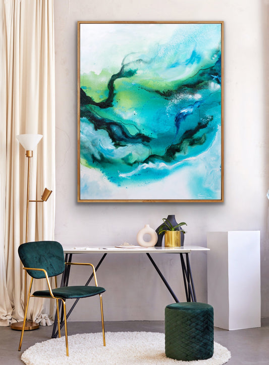 Beach House Musing 2 - Canvas prints - Teagan Watts