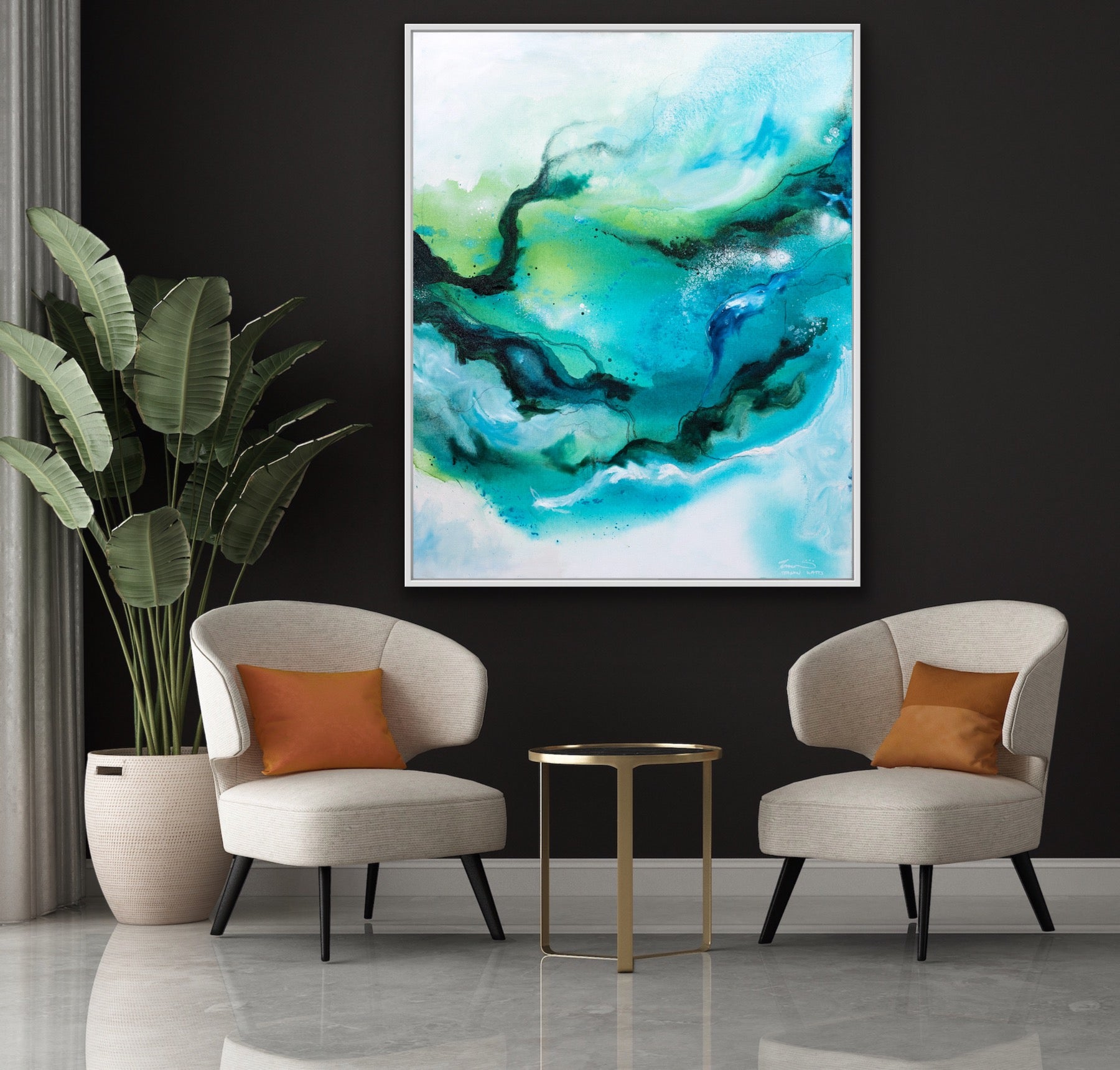 Beach House Musing 2 - Canvas prints - Teagan Watts