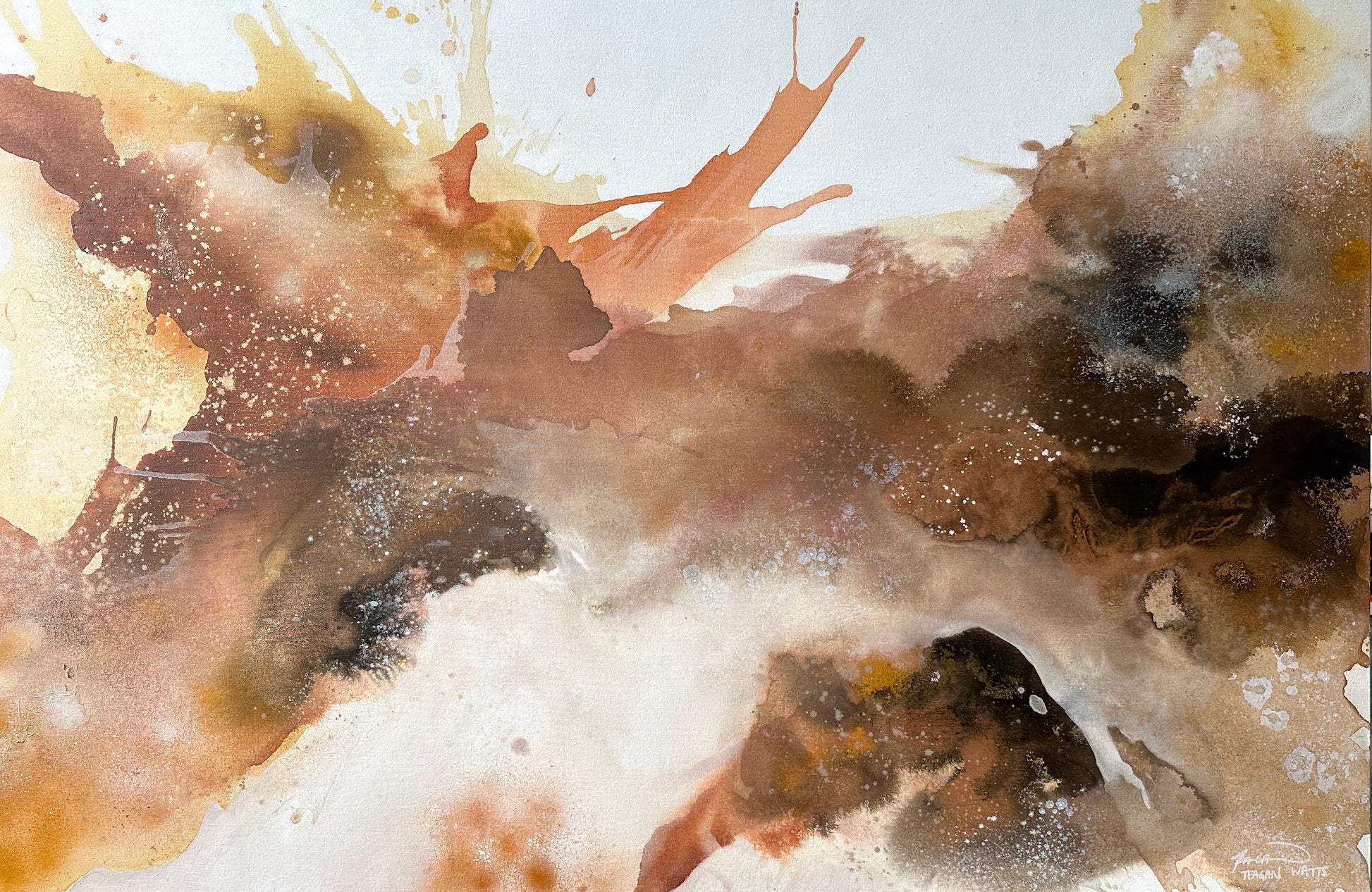 SOLD Morning Haze – original artwork - Teagan Watts