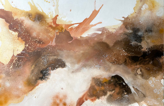 SOLD Morning Haze – original artwork - Teagan Watts