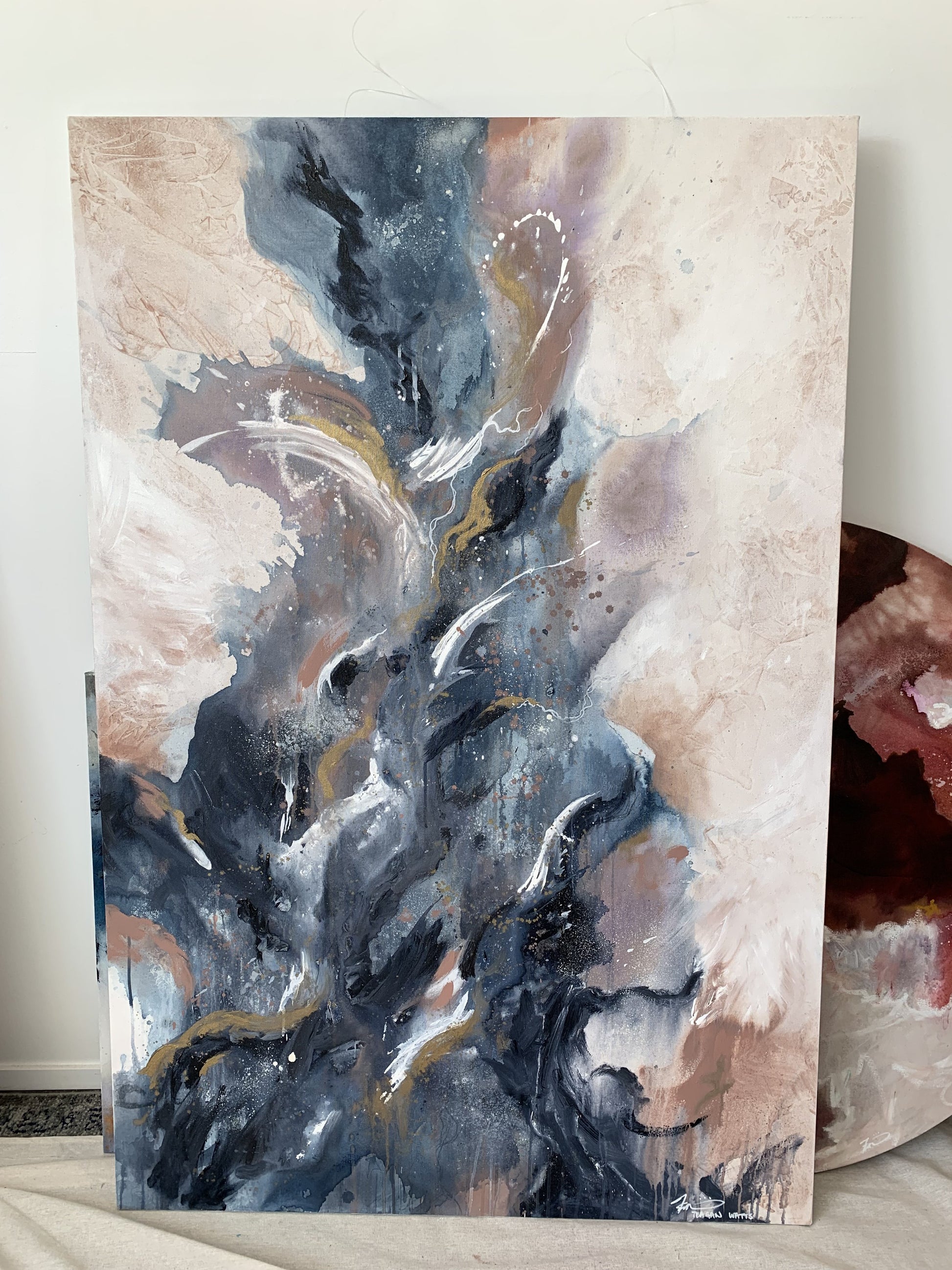 SOLD The Beauty of now – original artwork - Teagan Watts