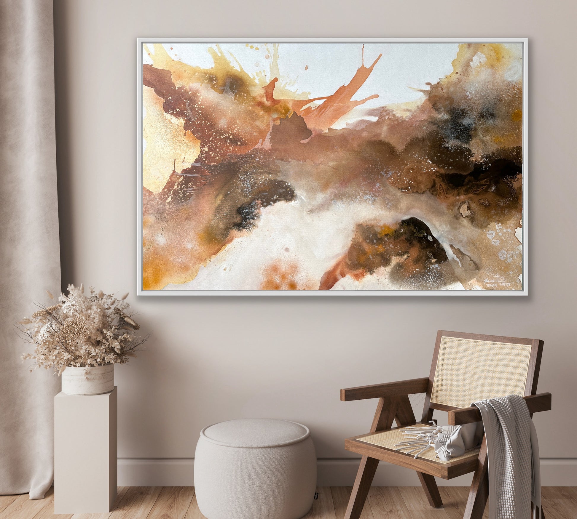 SOLD Morning Haze – original artwork - Teagan Watts